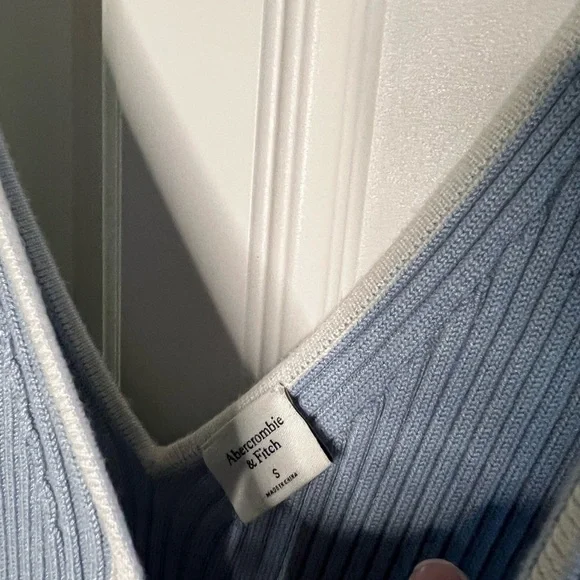 Abercrombie & Fitch Knit Tank Midi Dress Silk Cotton blend - Picture 5 of 8